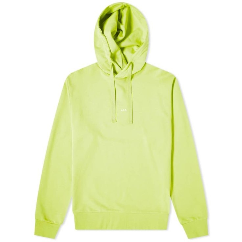 A.P.C. Larry Logo Cotton Hoodie
